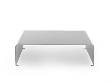 LA TABLE BASSE - Low aluminium coffee table by MDF Italia - view 3